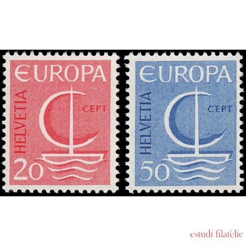 Suiza Switzerland 776/77 1966 Europa MNH