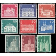 Suiza Switzerland 815/23 1968 Edificios MNH