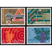 Suiza Switzerland 895/98 1972 Sellos de propaganda MNH