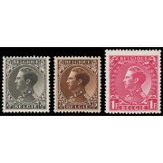 Bélgica 401/03 1934-35 Leopoldo III MNH