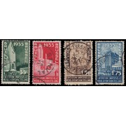 Bélgica 386/89 1934 Exposición Universal de 1935 Usados