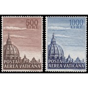 Vaticano Aéreo 22/23 1953 Basílica S.Pedro  MH