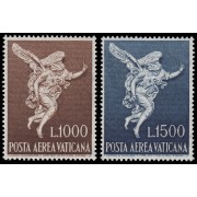 Vaticano Aéreo 45/46 1962 Ángel Gabriel, Filippo Della Valle (1697-1768) MH