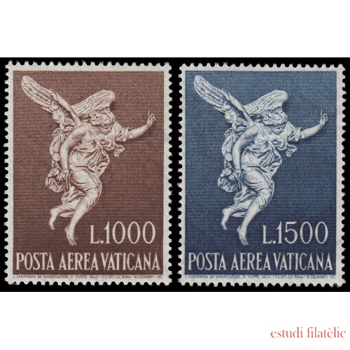 Vaticano Aéreo 45/46 1962 Ángel Gabriel, Filippo Della Valle (1697-1768) MH