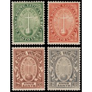 Vaticano 40/43 1933 Año Santo Cruz MNH