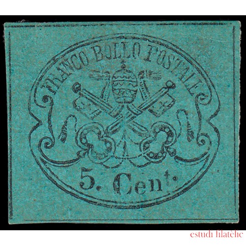 Vaticano 14 1867 Escudo MH