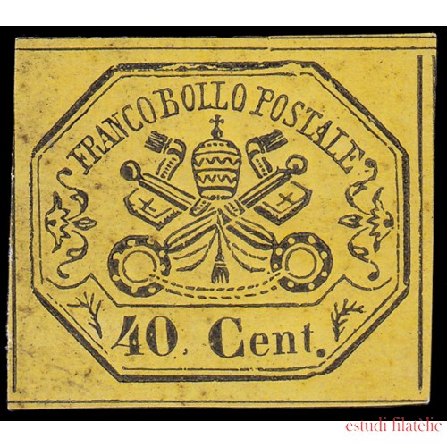 Vaticano 17 1867 Escudo MH