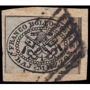 Vaticano 1 1852-64 Escudo Usados