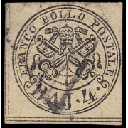 Vaticano 5 1852-64 Escudo Usados