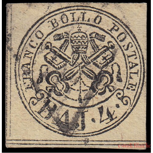 Vaticano 5 1852-64 Escudo Usados