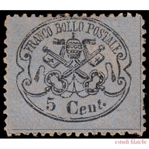 Vaticano 21 1868 Escudo MH