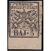 Vaticano 6 1852-64 Escudo Usados