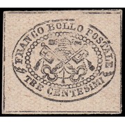 Vaticano 13 1867 Escudo MH