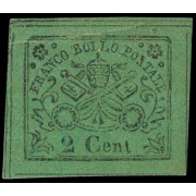 Vaticano 12 1867 Escudo MH