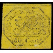 Vaticano 17 1867 Escudo Usado