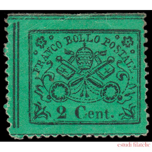 Vaticano 19 1868 Escudo MH