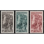 Vaticano 158/60 1950 Centenario de la Guardia Honoraria Palatina MNH