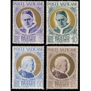 Vaticano 163/66 1951 Beatificación del Papa Pío X Religión MNH