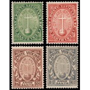 Vaticano 40/43 1933 Año Santo Cruz MNH