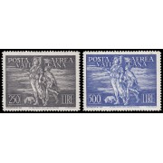 Vaticano Aéreo 16/17 1948 Toby y el Arcángel Rafael MNH