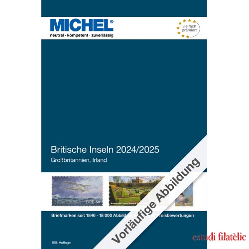 Catálogo MICHEL Islas Británicas 2024/2025 (E 13)