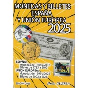 Catálogo Hnos. Guerra Monedas y Billetes España y Unión Europea Ed. 2025