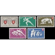 Suiza Switzerland 497/01 1950 Pro patria MNH