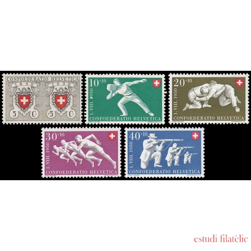 Suiza Switzerland 497/01 1950 Pro patria MNH