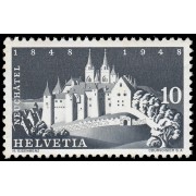 Suiza Switzerland 454 1948 Centenario de la revolución de Neuchâtel MNH