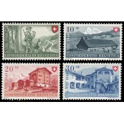 Suiza Switzerland 477/80 1949 Pro patria MH