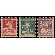 Suiza Switzerland 151/53 1916 Pro Juventud MNH