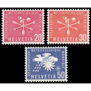 Suiza Switzerland Servicios 414/16 1960 Organización Meteorológica Mundial MH