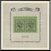 Suiza Switzerland HB 10 1943 Centenario del sello Suizo MNH