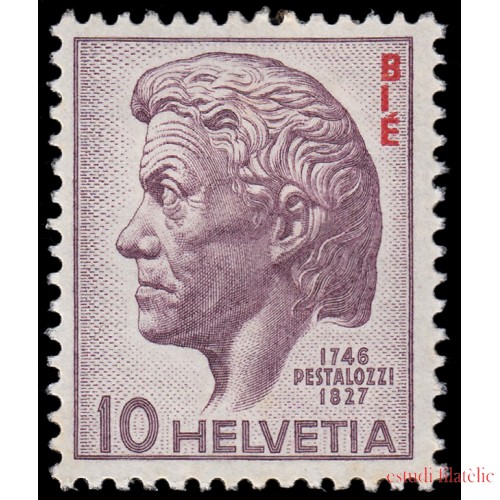 Suiza Switzerland Servicios 269 1946 Johann Heinrich Pestalozzi MH