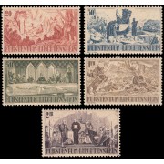 Liechtenstein  177/81 1942 Reparto de tierras MH