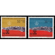 Liechtenstein 331/32 1958 Exposición internacional de Bruselas MNH