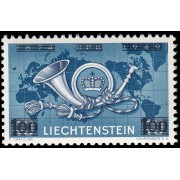 Liechtenstein 250 1950 75 aniv de U.P.U. MNH