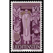 Liechtenstein 342 1959 Papa Pío XII MNH