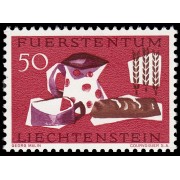 Liechtenstein 382 1963 Campaña Libre de Hambre MNH