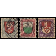 Suiza Switzerland 173/75 1919 Pro Juventud Usados