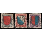 Suiza Switzerland 176/78 1920 Pro Juventud Usados