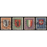 Suiza Switzerland 192/95 1923 Pro Juventud  Usados