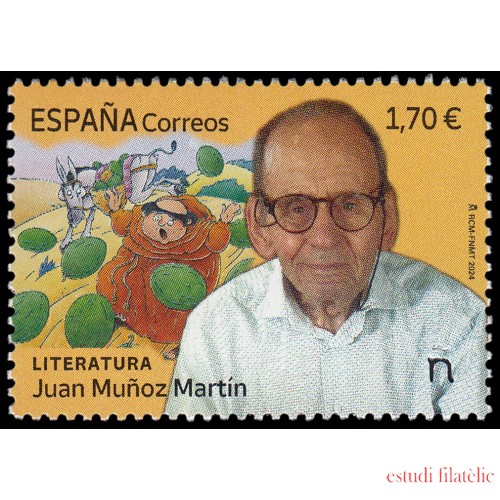 España Spain 5726 2024 Literatura Juan Muñoz Martín MNH