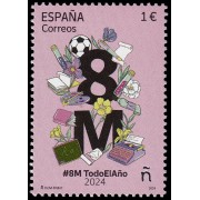 España Spain 5727 2024 8 de Marzo 8MTodoElAño Día Internacional de la Mujer MNH