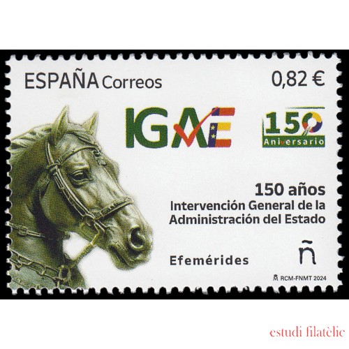 España Spain 5733 2024 Efemérides 150 años IGAE MNH