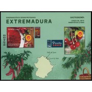 España Spain 5732 2024 Gastronomía D.O. protegidas de Extremadura Hojita MNH