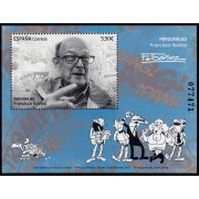 España Spain 5765 2024 Personajes Francisco Ibáñez Hojita MNH