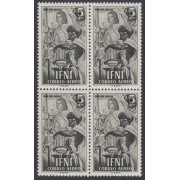 Ifni 71 Bl.-4 1950 Día del sello Lope Sancho de Valenzuela MNH