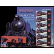 España Pliego Premium 154 2024 Trenes históricos Tren de la Fresa Madrid-Aranjuez MNH