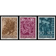 Liechtenstein 356/58 1960 Árboles y arbustos MNH